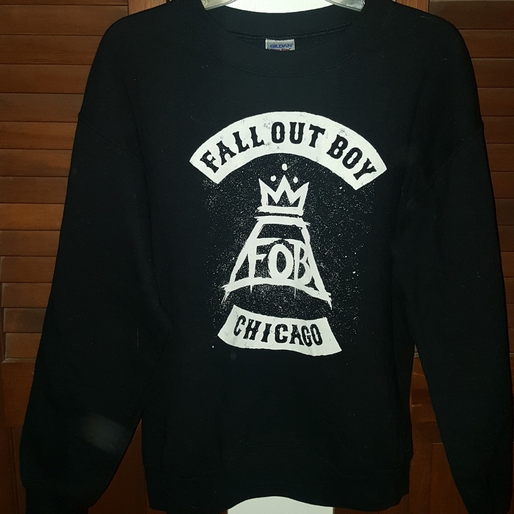 Fall Out Boy Chicago Sweatshirt Size Medium